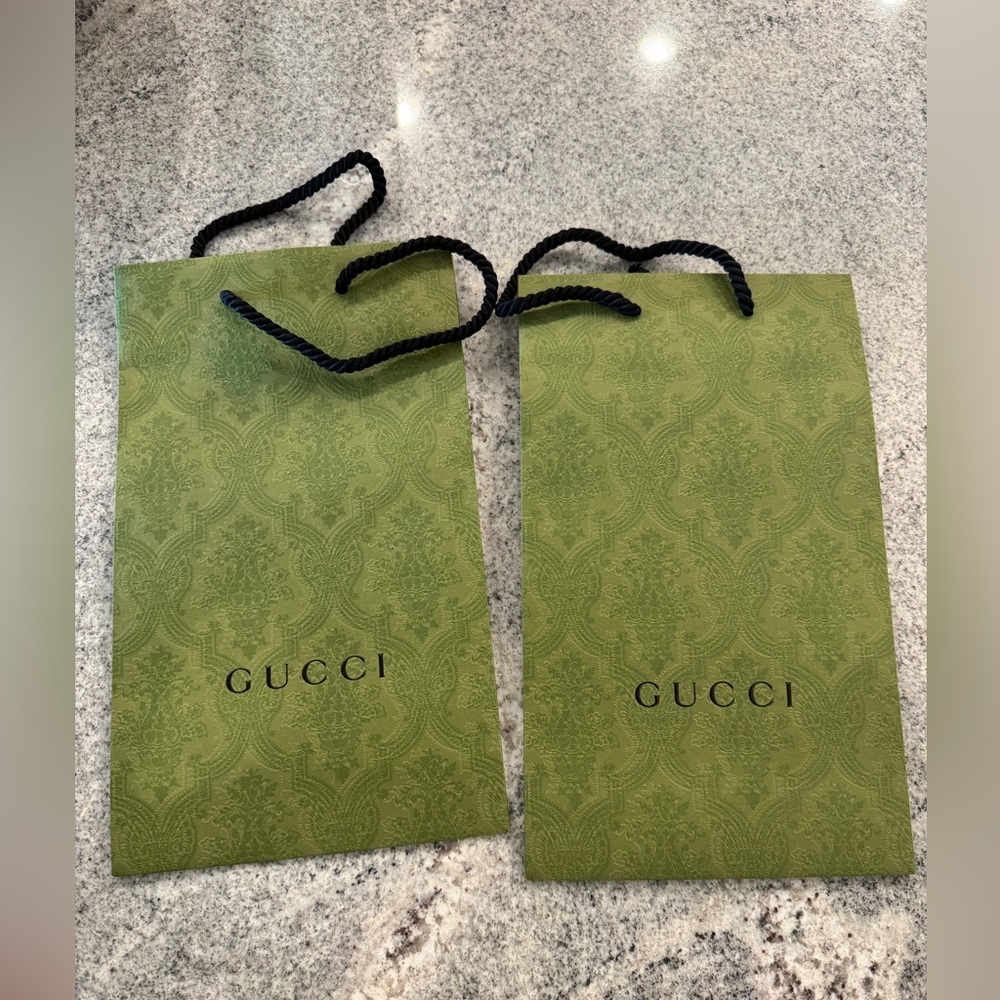 Assortment of Designer Shopping Bags